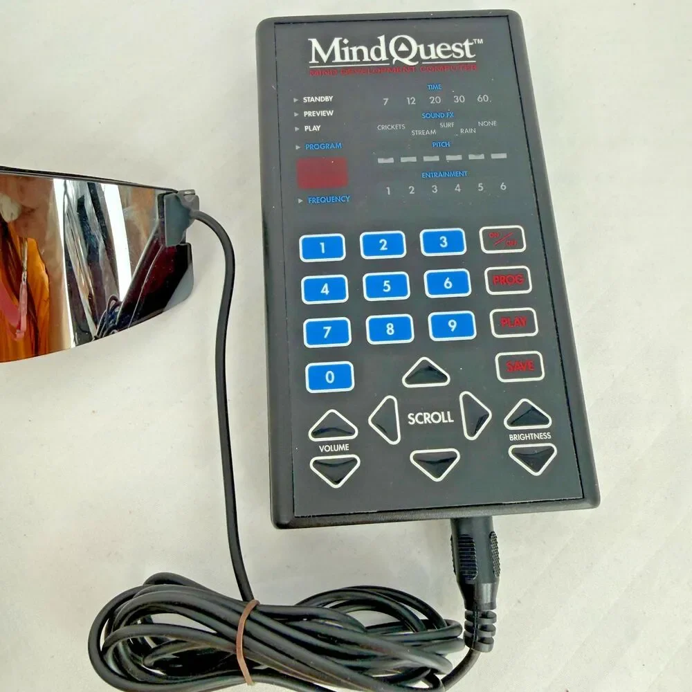 MindQuest Mind Development Computer System 1995 With Glasses Power Cord Manual